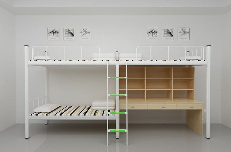 二连三人位挂梯组合公寓床