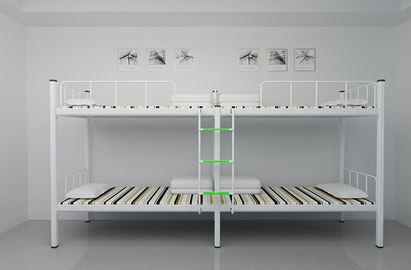 二连四人位挂梯组合公寓床